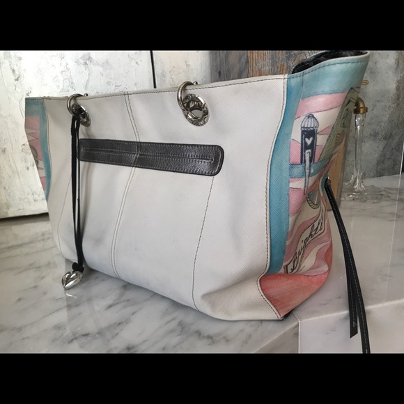 Brighton tote travel shoulder bag Rare Find - Picture 2 of 8